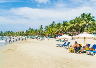 Cabarete beach at daytime